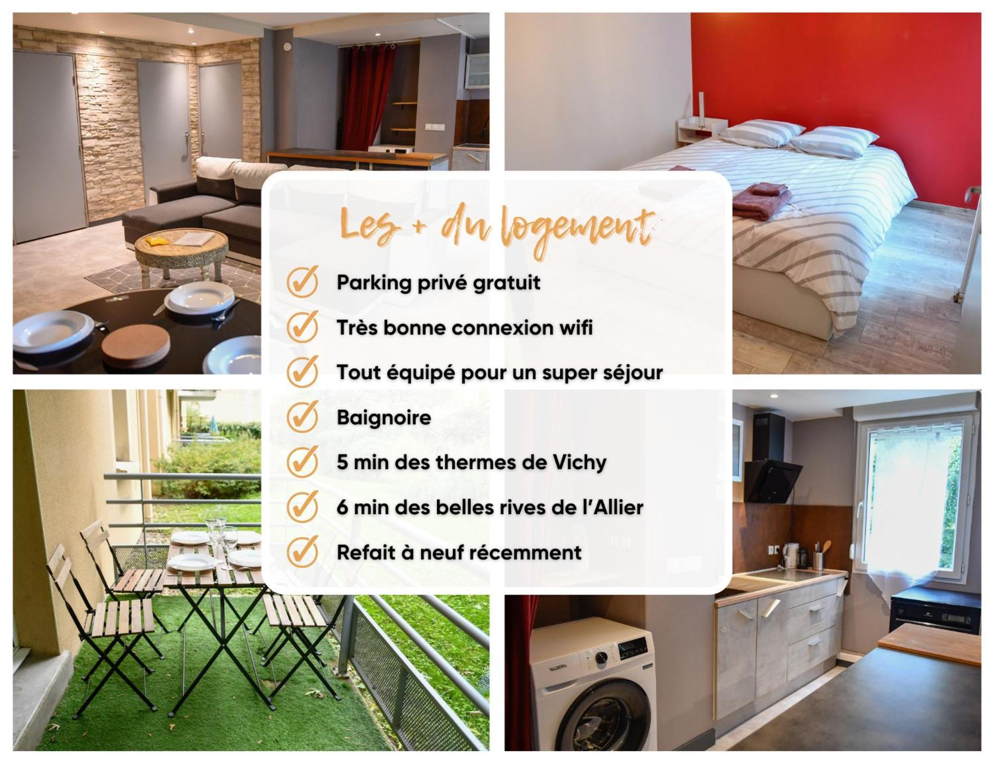 Apartament Calme Et Terrasse Privee Pres De Vichy Bellerive-sur-Allier Zewnętrze zdjęcie